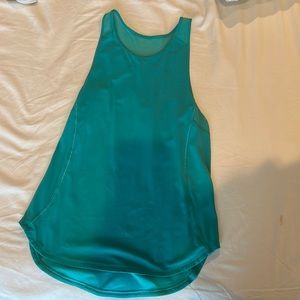 Blue lululemon tank top